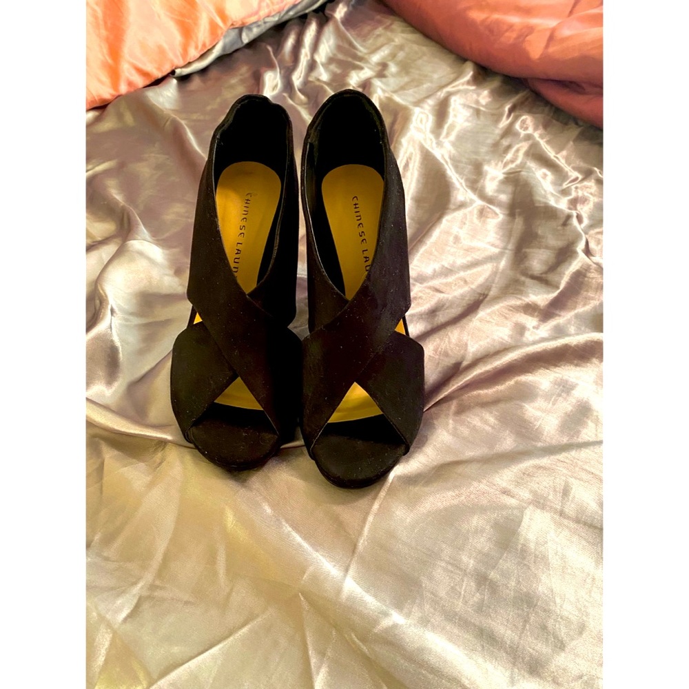 Worn once Sexy Chinese Laundry heels 4.5 inches